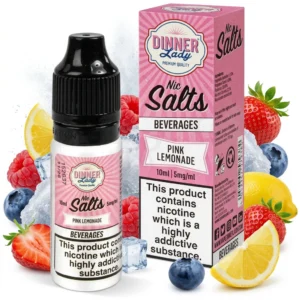 Lemonade, Mixed Berries Ice Salt Nicotine E-Liquid by Dinner Lady