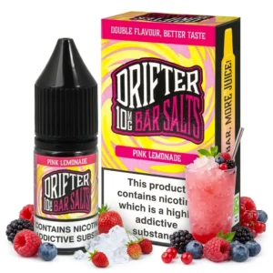 Ice / Slush, Lemonade, Mixed Berries Salt Nicotine E-Liquid by Drip Hacks