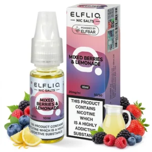 Lemonade, Mixed Berries Salt Nicotine by Elf Bar