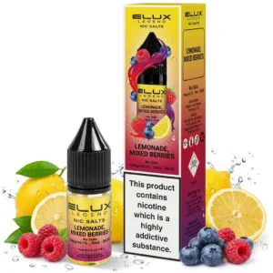 Lemonade, Mixed Berries Salt Nicotine E-Liquid by Elux