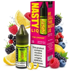 Lemonade, Mixed Berries Salt Nicotine E-Liquid by Nasty