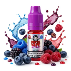 Blue Raspberry, Mixed Berries, Raspberry Salt Nicotine E-Liquid