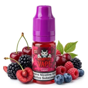 Cherry, Mixed Berries freebase nicotine E-Liquid by Vampire Vape