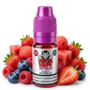Mixed Berries, Watermelon Salt Nicotine E-Liquid by Vampire Vape