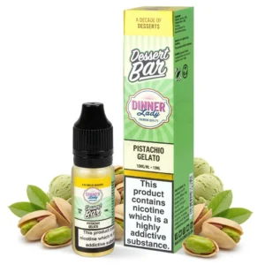 Ice Cream, Pistachio Salt Nicotine E-Liquid by Dinner Lady