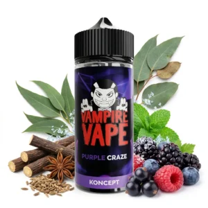 Purple Craze Shortfill E-Liquid by Vampire Vape 100ml