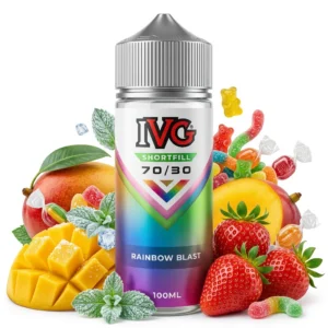 Rainbow Blast Shortfill E-Liquid by IVG 100ml