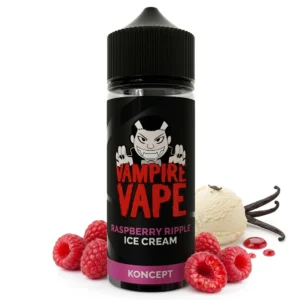 Raspberry Ripple Ice Cream Shortfill E-Liquid by Vampire Vape 100ml