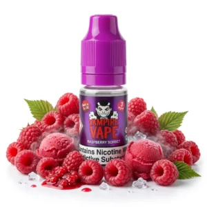 Raspberry, Sorbet freebase nicotine E-Liquid