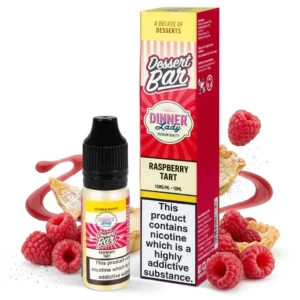 Pastry, Raspberry Salt Nicotine E-Liquid by Dinner Lady