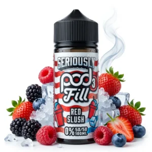 Red Slush Shortfill E-Liquid by Doozy 100ml