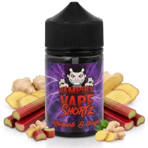 Rhubarb and Ginger 50ml Shortfill E-liquid by Vampire Vape Shortz
