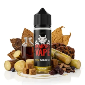 Rum Tobacco Shortfill E-Liquid by Vampire Vape 100ml