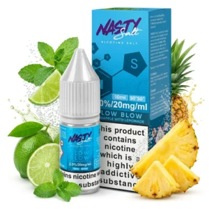 Citrus, Fizzy / Soda Pop, Lime, Limeade, Mint, Pineapple Salt Nicotine E-Liquid
