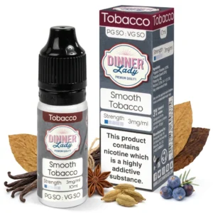 Tobacco Freebase Nicotine E-Liquid by Dinner Lady