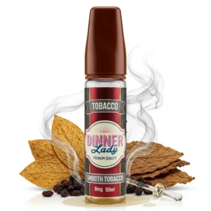 Smooth Tobacco Shortfill by Dinner Lady 50ml