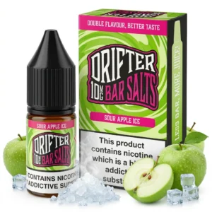 Apple Ice Salt Nicotine E-Liquid by Drip Hacks