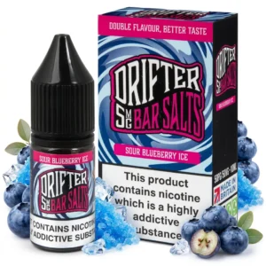 Blueberry Ice Salt Nicotine E-Liquid by Drip Hacks