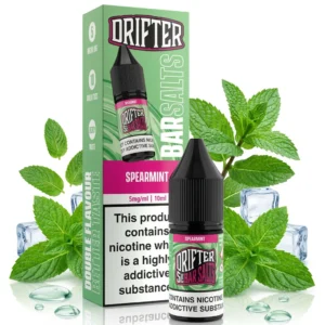 Spearmint Salt Nicotine E-Liquid by Drip Hacks