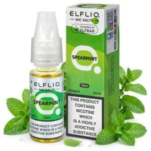 Spearmint Salt Nicotine E-Liquid by Elf Bar