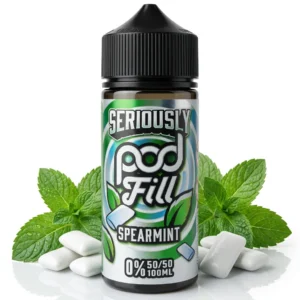 Spearmint Shortfill E-Liquid by Seriously Pod Fill 100ml
