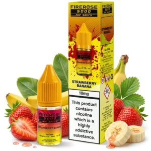 Banana, Strawberry Salt Nicotine E-Liquid by Elux