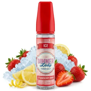 Strawberry Bikini Ice Shortfill E-Liquid by Dinner Lady 50ml