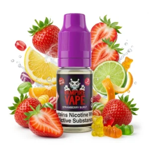 Citrus, Strawberry, Sweets / Candy freebase nicotine E-Liquid by Vampire Vape