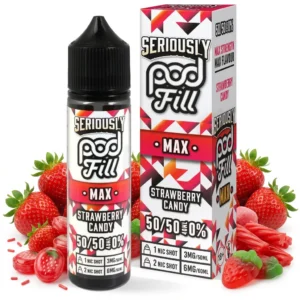 Strawberry Candy Shortfill E-Liquid by Doozy 40ml