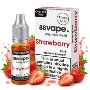 Strawberry Freebase Nicotine E-Liquid by Vapouriz