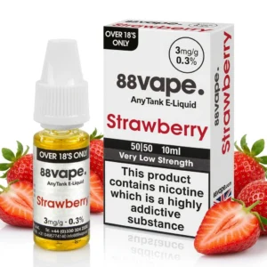 Jam, Strawberry Salt Nicotine E-Liquid by Vapouriz