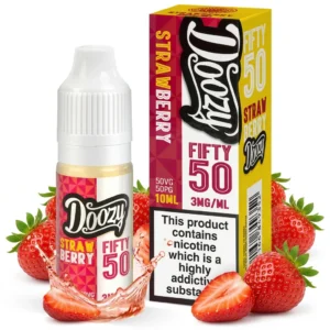 Strawberry Freebase Nicotine E-Liquid by Doozy
