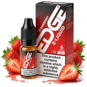 Strawberry Freebase Nicotine E-Liquid by Edge