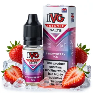 Ice / Slush, Strawberry Salt Nicotine E-Liquid by IVG