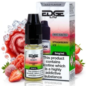 Ice / Slush, Strawberry Salt Nicotine E-Liquid by Edge