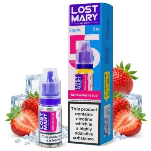 Strawberry Ice Salt Nicotine E-Liquid by Lost Mary