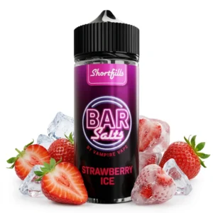 Strawberry Ice Shortfill E-Liquid by Bar Salts 100ml