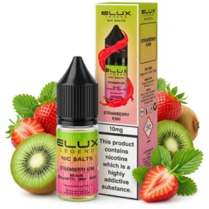 Kiwi, Strawberry Salt Nicotine E-Liquid by Elux