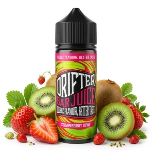 Strawberry Kiwi Shortfill E-Liquid by Drifter Bar Juice 100ml