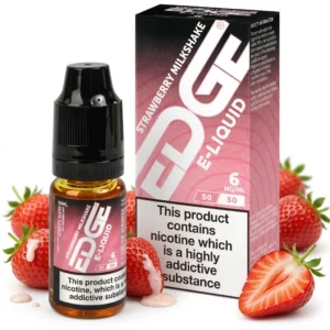Milkshake, Strawberry Freebase Nicotine E-Liquid by Edge