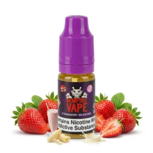Milkshake, Strawberry freebase nicotine E-Liquid by Vampire Vape