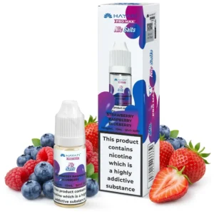 Blueberry, Raspberry, Strawberry Salt Nicotine E-Liquid by Hayati