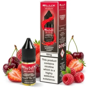 Cherry, Raspberry, Strawberry E-Liquid by Elux