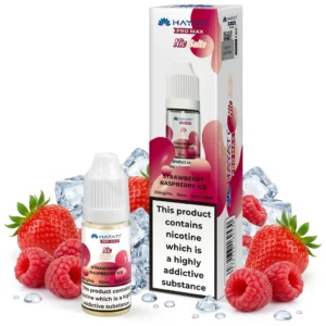 Raspberry, Strawberry Ice Salt Nicotine E-Liquid by Hayati