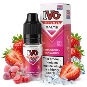Strawberry Ice, Sweets / Candy Salt Nicotine E-Liquid by IVG