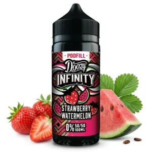 Strawberry Watermelon Shortfill E-Liquid by Doozy Infinity 100ml