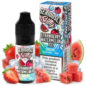 Strawberry, Watermelon Ice / Slush Salt Nicotine E-Liquid by Doozy