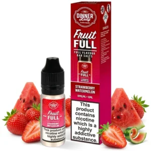 Strawberry, Watermelon Salt Nicotine E-Liquid by Dinner Lady