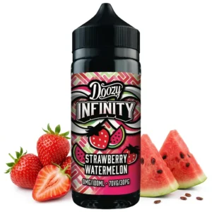 Strawberry Watermelon Shortfill E-Liquid by Doozy Infinity 100ml