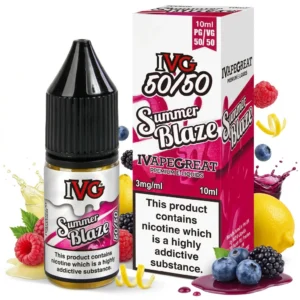 Lemonade, Mixed Berries Freebase Nicotine E-Liquid by IVG